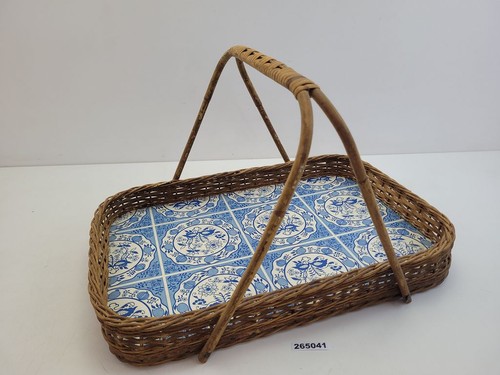 Carrying tray basket wicker - tray,