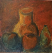 Oil painting glaze painting