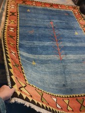 Vintage Hand Knotted Wool