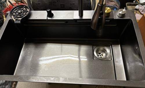 Sink kitchen with glass - kitchen,
